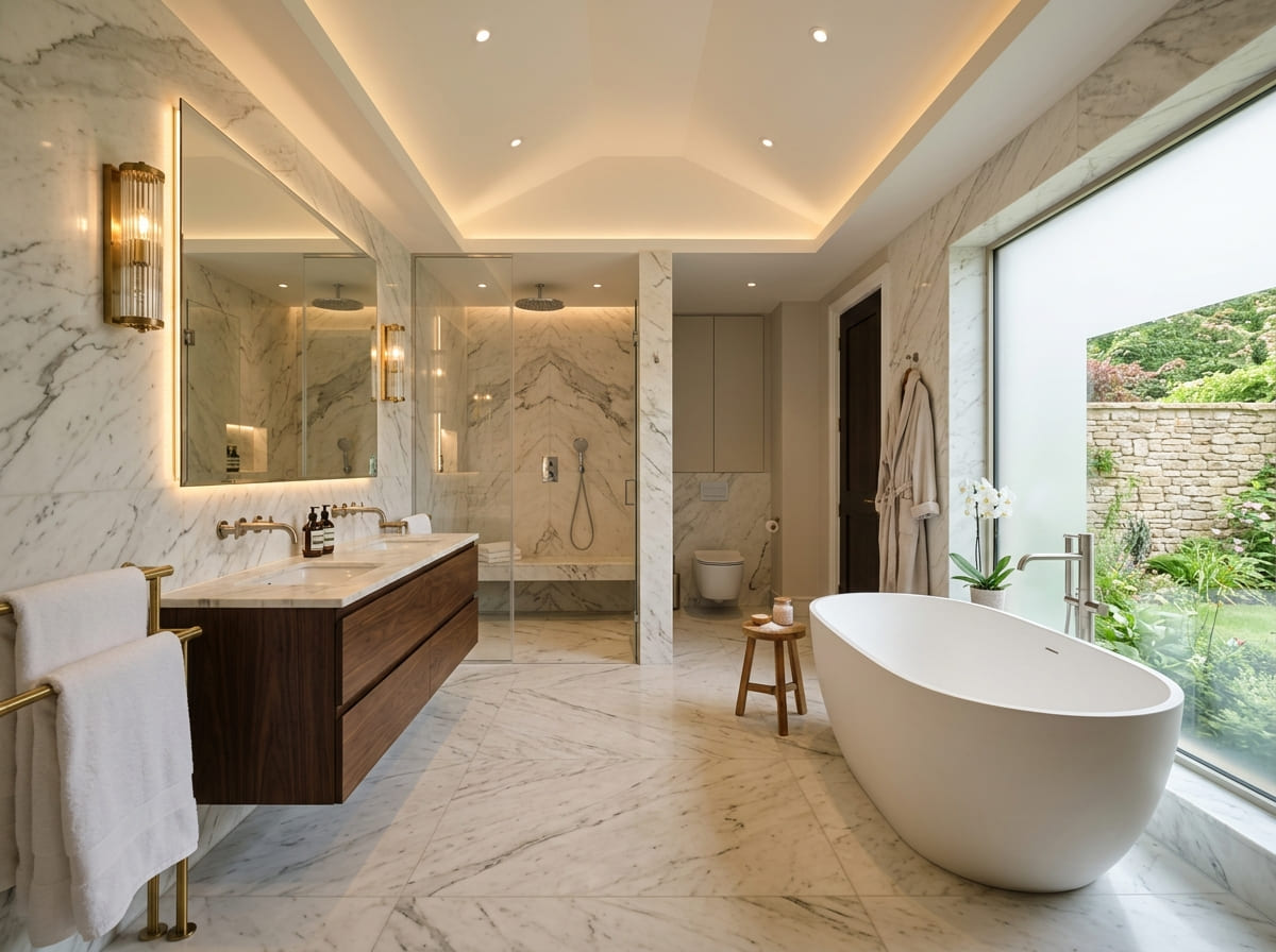 Custom Bathroom Renovation in Harwood